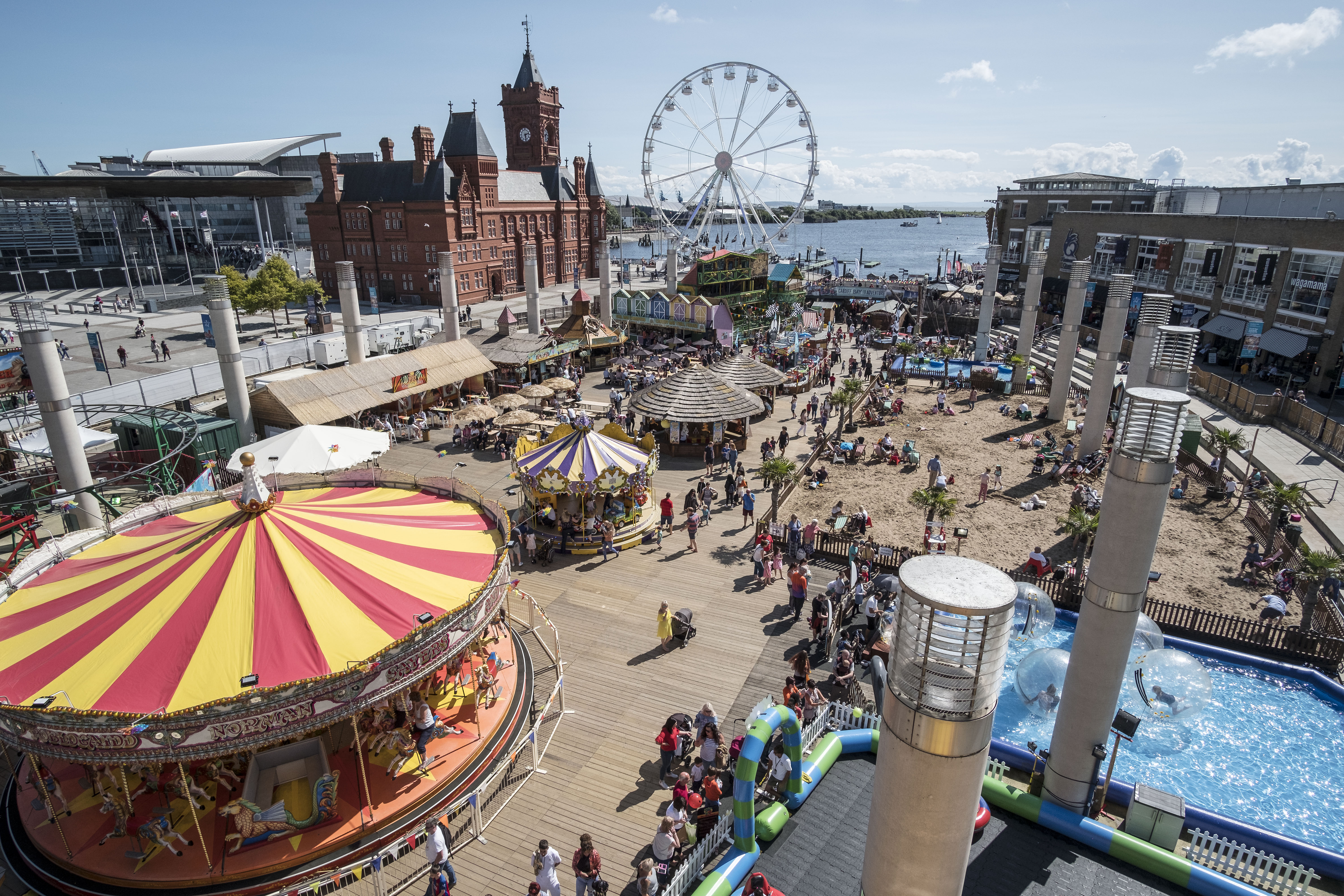 Capital FM Cardiff Bay beach to become a bigger theme park in 2018! -  Cardiff Times