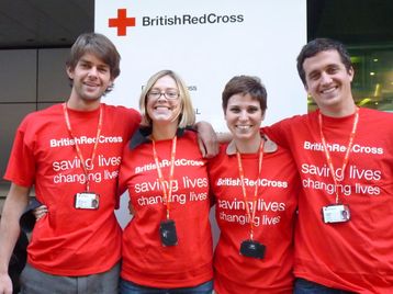 british red cross t shirt